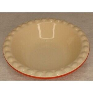 Small Individual Pot Pie or Fruit Pie Baker Dish Bowl Le Gourmet Chef Red
